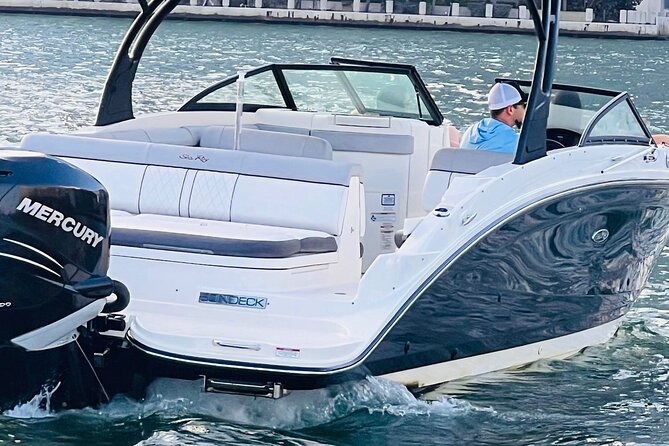 2-Hours Private Miami Boat Tour With Champagne - On-Board Comfort: Champagne, Bluetooth Music, and the Cooler Factor