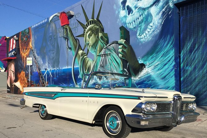 2H Private Classic Car Tour Miami Beach & Wynwood - Timing and the heat: morning departures are not a suggestion