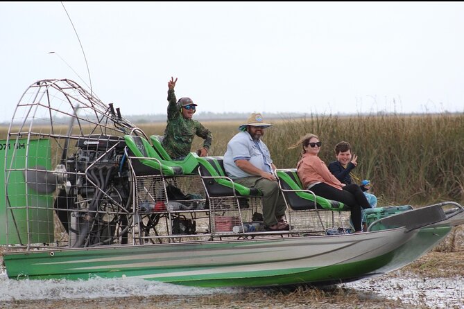60 Minutes Small Group Everglades Airboat Ride in Miami - Comfort and practical tips: wind, rain, and the lack of onboard restrooms