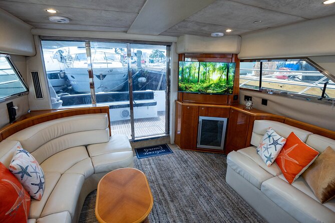 70ft + Free Hour | Miami Yacht Rental | 3 to 8 Hours | 13 ppl - Where you meet at Regal Marina (and why that matters)