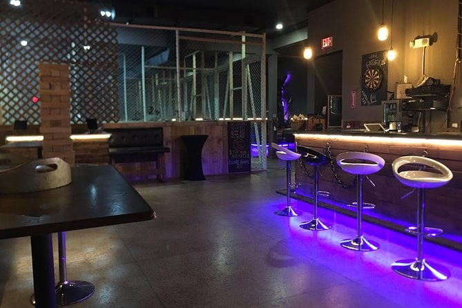 Axe Throwing 60 Min - Getting there: downtown convenience, plus one caution