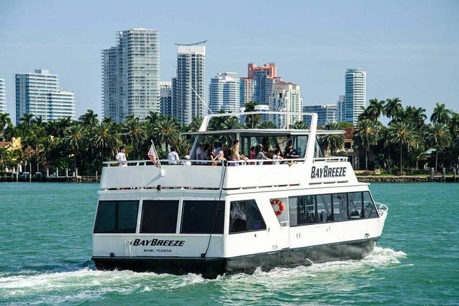 Biscayne Bay and Celebrity Island Homes Boat Tour 90 Minute - Starting Point at 401 Biscayne Blvd: Where the Cruise Energy Builds