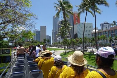 City Half Day Tour of Miami by Bus with Sightseeing Cruise - The bus portion: open-air photos with air-conditioned comfort