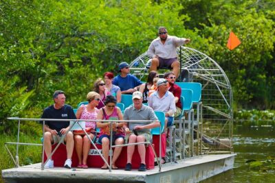 Everglades Airboat Safari Adventure with Transportation - Stop 1: Miami Double Decker check-in and the bus ride reality check