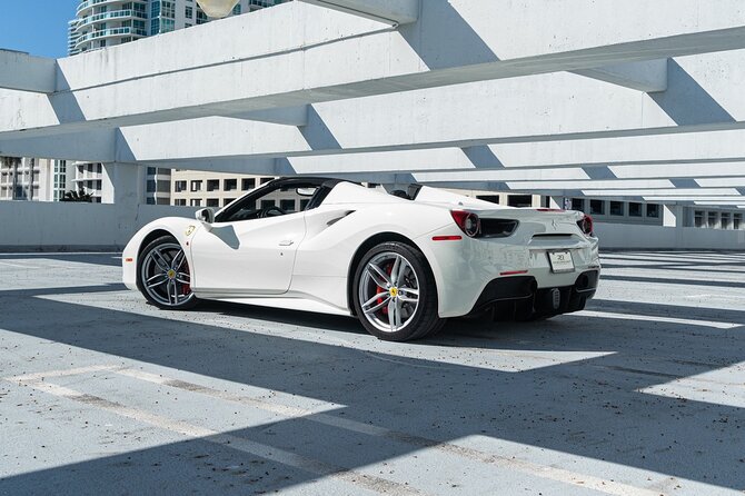 Ferrari 488 Spider - Supercar Driving Experience Tour in Miami, FL - Where the drive starts: Miami Beach meeting point and first impressions
