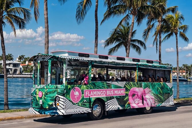 Flamingo Bus Miami Tours | Miami's Only Open-Air Trolley! - Route basics: 2 hours, max group size 37, and a clear start point