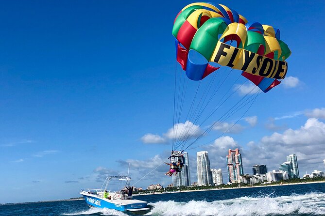 Fly South Beach Via Flysobe Parasail - Entering The Ride: Miami Beach Marina to Parasail Takeoff