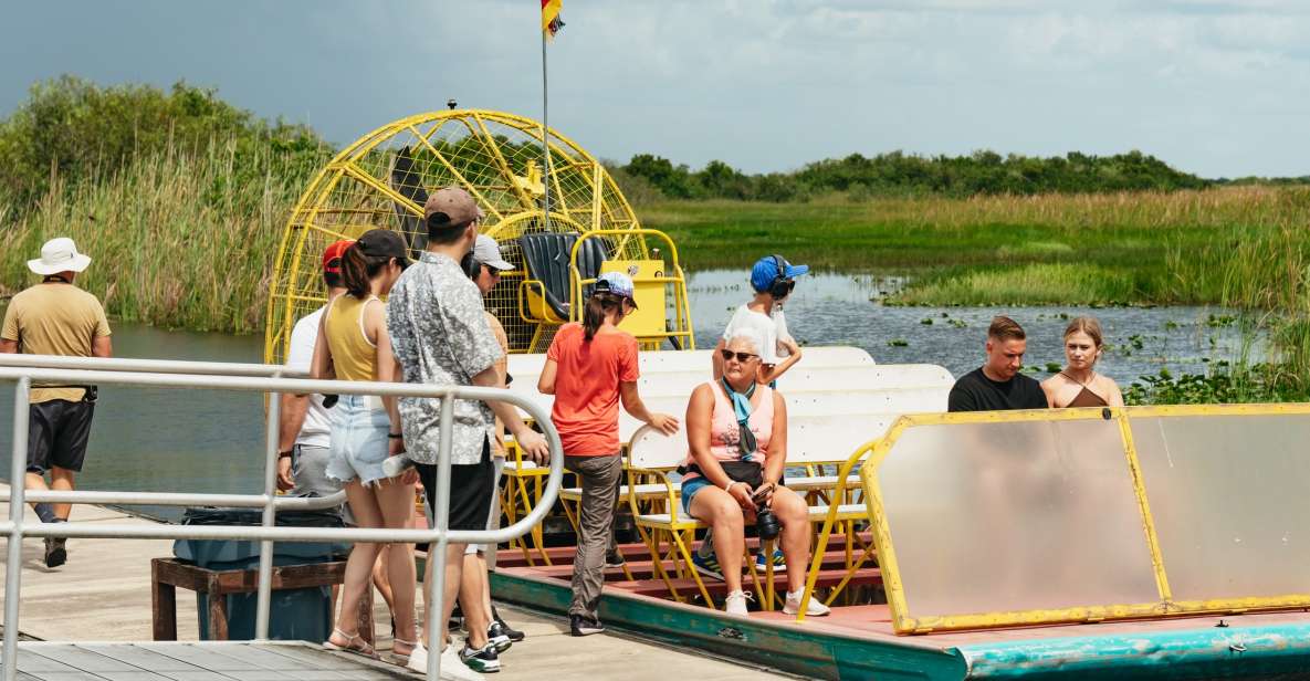 From Miami: Everglades Airboat Ride and Nature Walk - Timing, comfort, and packing tips for an Everglades half-day