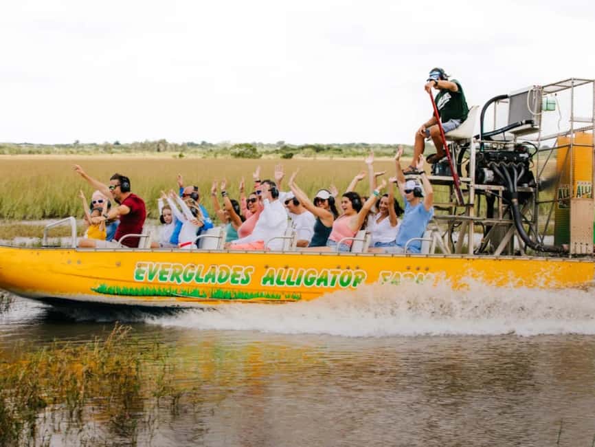 Homestead: Everglades Alligator Farm Entry and Airboat Ride - Walking the grounds: hundreds of alligators and more animals than you expect