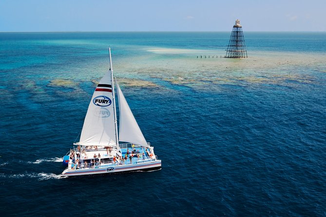 Key West Sail and Snorkel with Hotel Transportation from Miami - The Catamaran and Coral Reef Session: Gear, Instruction, and Swim Skills