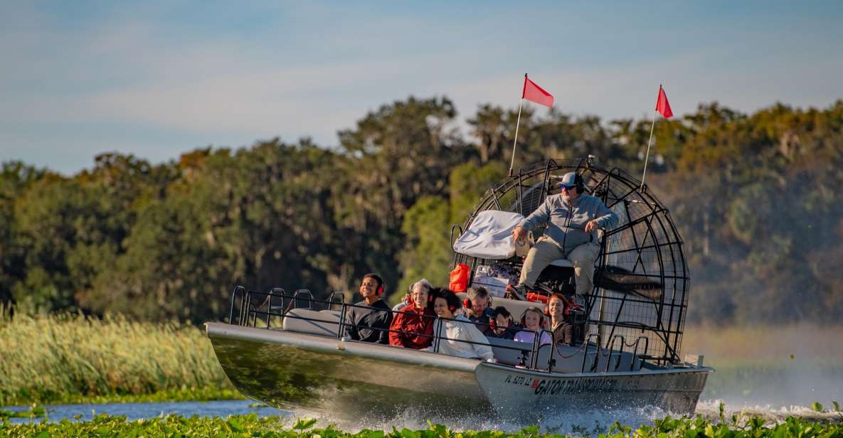 Kissimmee: Boggy Creek Airboat Ride with Optional Meal - Boggy Bottom Barbeque: lakeside meal that fits the day