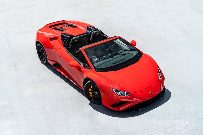 Lamborghini Huracan Spyder - Supercar Driving Experience in Miami - Where You Start on Miami Beach: 1628 Collins Ave