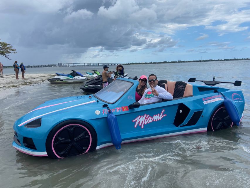 Miami: 1-hour Jetcar Rental - Florida Boating License and Life Jacket Reality