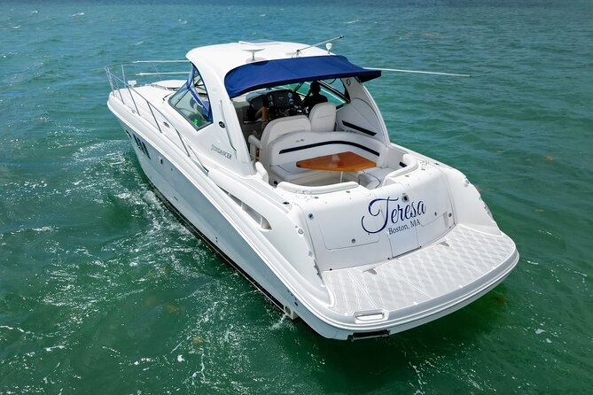 Miami: 2 Hour Private Yacht Cruise - On-board comfort: bathroom, music, and bringing your own vibe