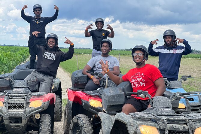 MIAMI ATV Premium Day/Night ride FREE passenger NO HIDDEN FEE - What the ride feels like: 45 vs 60 minutes in the South Florida countryside