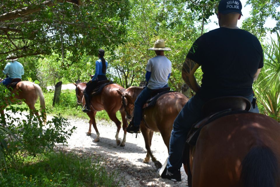 Miami: Beach Horse Ride & Nature Trail - Guides and horses: why the calm matters more than speed