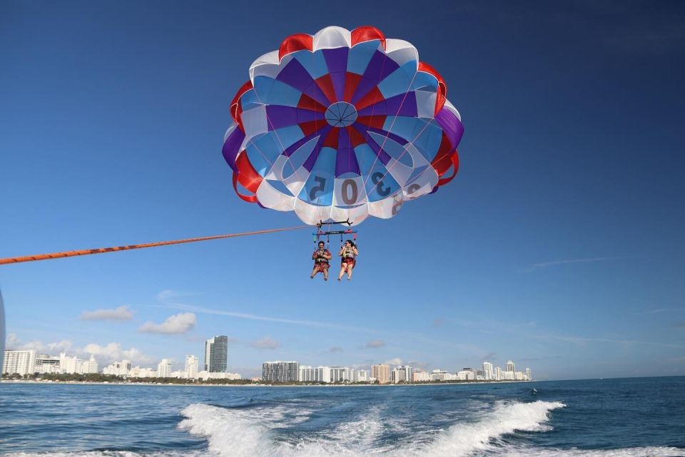 Miami Beach: Parasailing Boat Tour in South Beach - The actual parasail flight: your 8–10 minutes in the sky