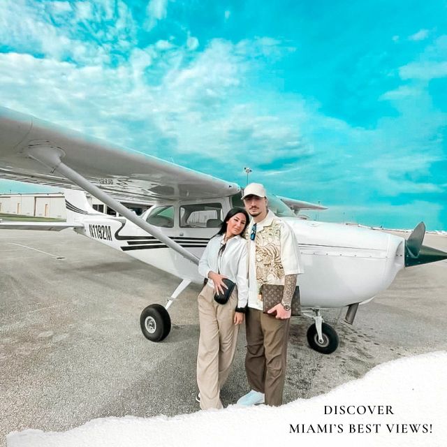 Miami Beach: Private Luxury Airplane Tour with Champagne - How the Pilot Turns Windows Into a Story