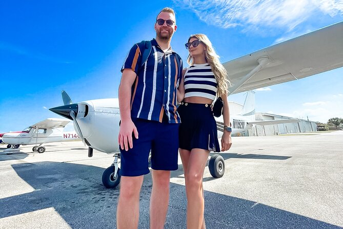 Miami Beach: Private South Beach Airplane Tour with drinks - What a private 40-minute airplane tour feels like