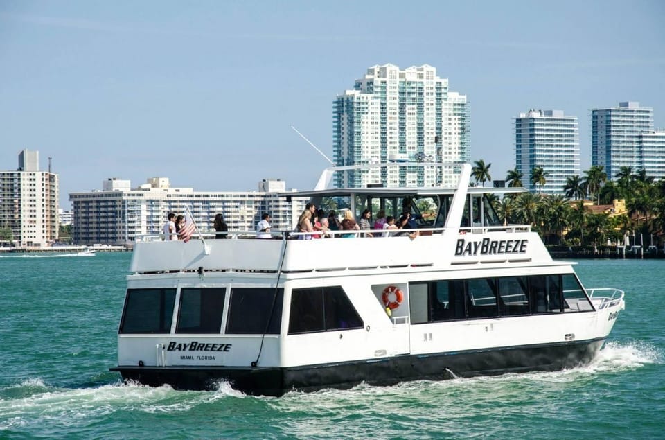 Miami: Biscayne Bay Millionaire's Homes Sightseeing Cruise - Picking Your Seat: Main Deck Comfort vs Open-Air Top Deck Views