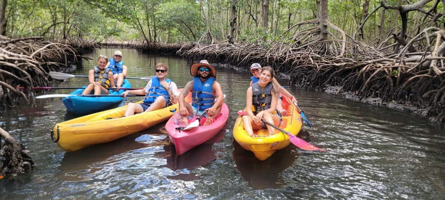 Miami: Biscayne Bay Ultimate Boat Tour with Kayak Experience - Indian Creek Island from the water: the famous views with a nature twist