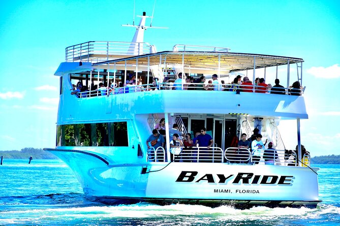 Miami Boat Tour - Celebrity Homes & Millionaire Mansions - Port of Miami Views Before You Hit the Million-Dollar Waterfront
