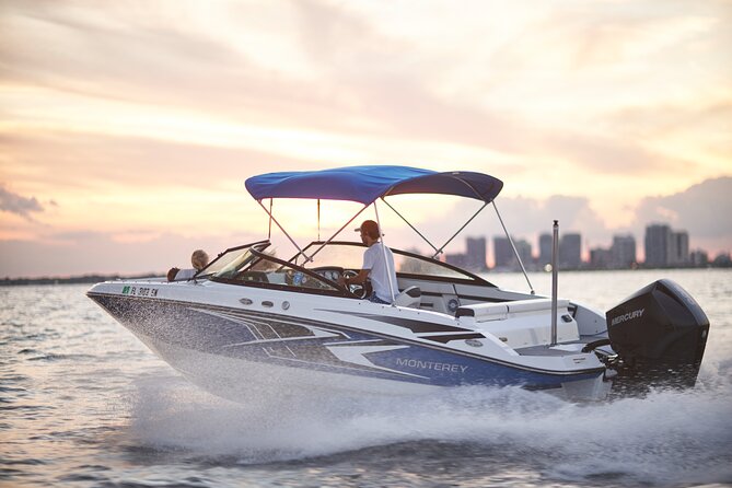 Miami Boat Tour –Day and Night Cruises with Champagne - Miami River to Brickell: nightlife by the water, not behind glass