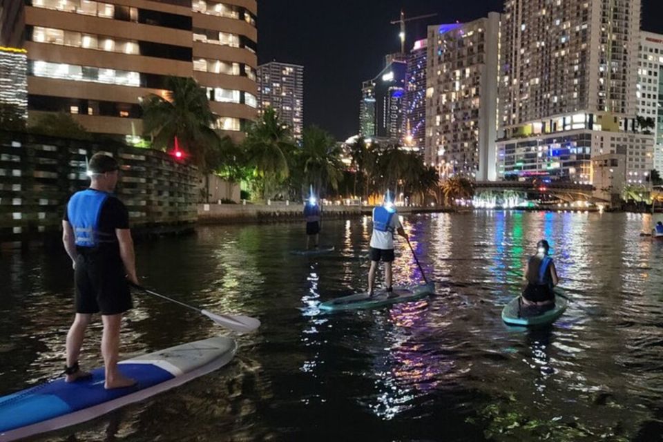 Miami: City Lights SUP or Kayak Night Tour - Fitness and Comfort Reality Check