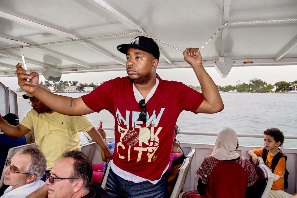 Miami: Duck Tour of Miami and South Beach - The big moment: splashdown into Biscayne Bay
