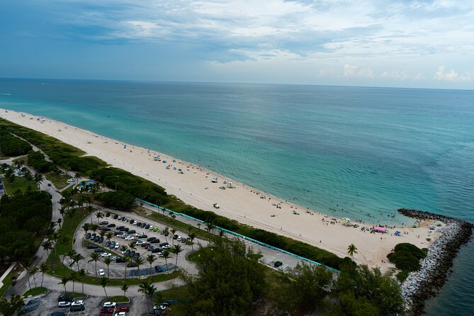 Miami Helicopter Tour Hard Rock and Beach - Sunny Isles shoreline: the aerial version of a beach postcard