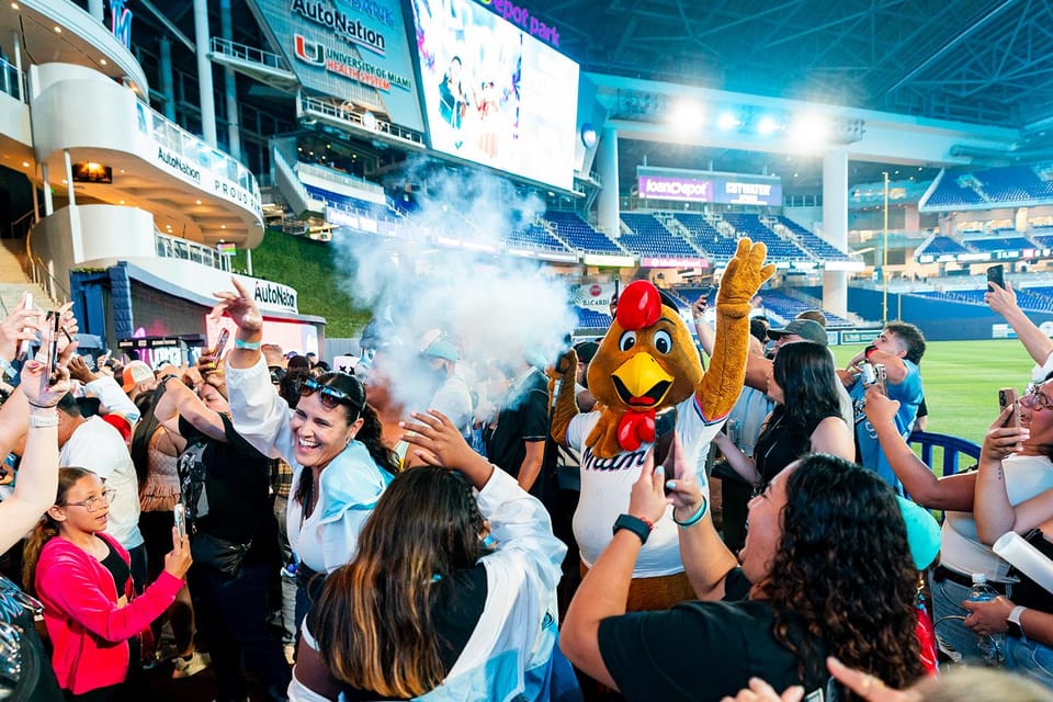 Miami Marlins Baseball Game Ticket at LoanDepot Park - Game-Day Flow: From the Gate to First Pitch and Beyond
