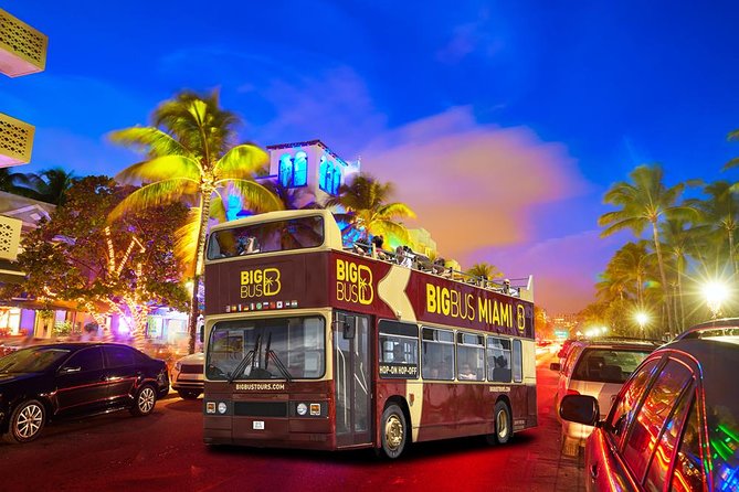 Miami: Open-top Bus Sightseeing Night Tour with Live Guide - A Double-Decker Night Ride That Actually Helps You See Miami