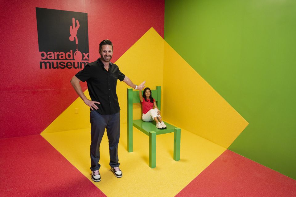 Miami: Paradox Museum Entry Ticket - Reverse Room and Camouflage Wall: Photo Ops That Actually Work