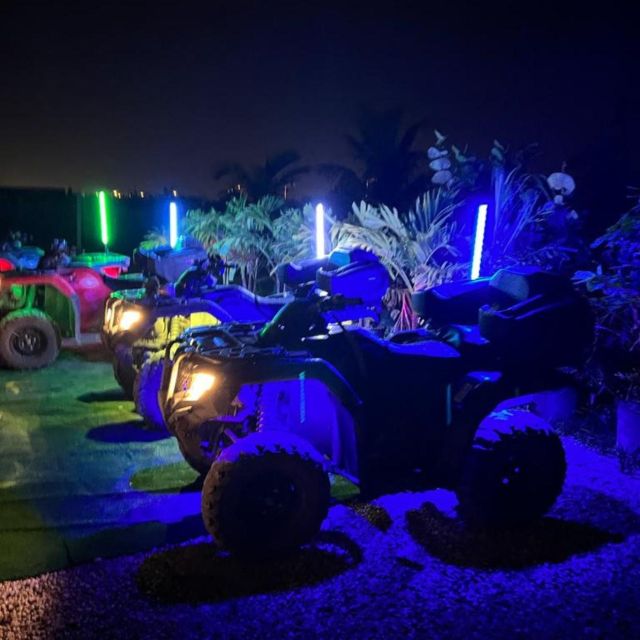 Miami Park Entrance Glow in the Dark ATV Riding Experience - Why This Miami Night Ride Feels Special (Headlights + Stars)