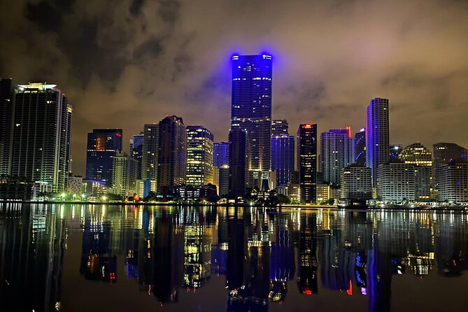 Miami Private Boat Cruise & Tour with a Captain - Bayside Marketplace views and the Ferris wheel effect