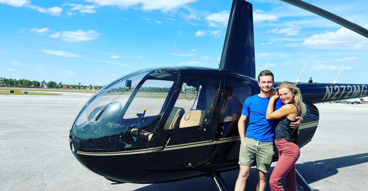 Miami: Private Helicopter Tour - What it’s like inside the Robinson R44 (and how to stay comfortable)