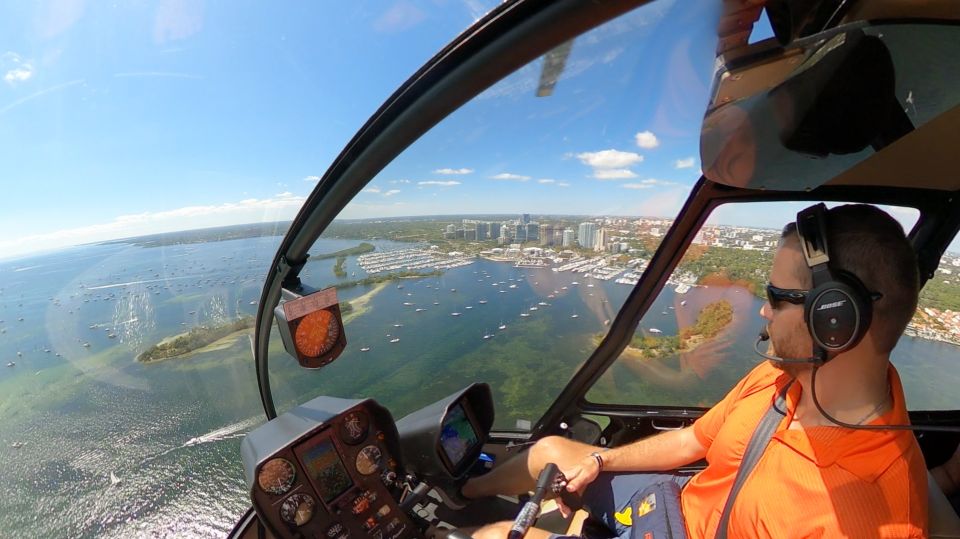 Miami: Private Helicopter Tour - Live in-flight commentary: why a pilot guide is more than nice-to-have