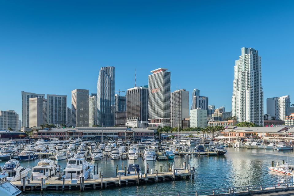 Miami: Private Yacht Cruise with Champagne - Champagne, Your Cooler, and Music You Actually Want to Play