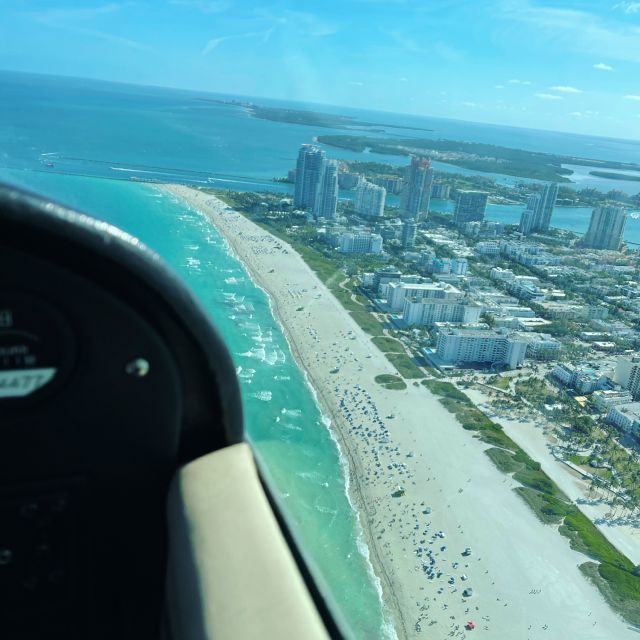 Miami: Romantic 1-Hour Private Flight Tour with Champagne - The 1-Hour Route: South Beach, Skyline, and the “From Above” Magic