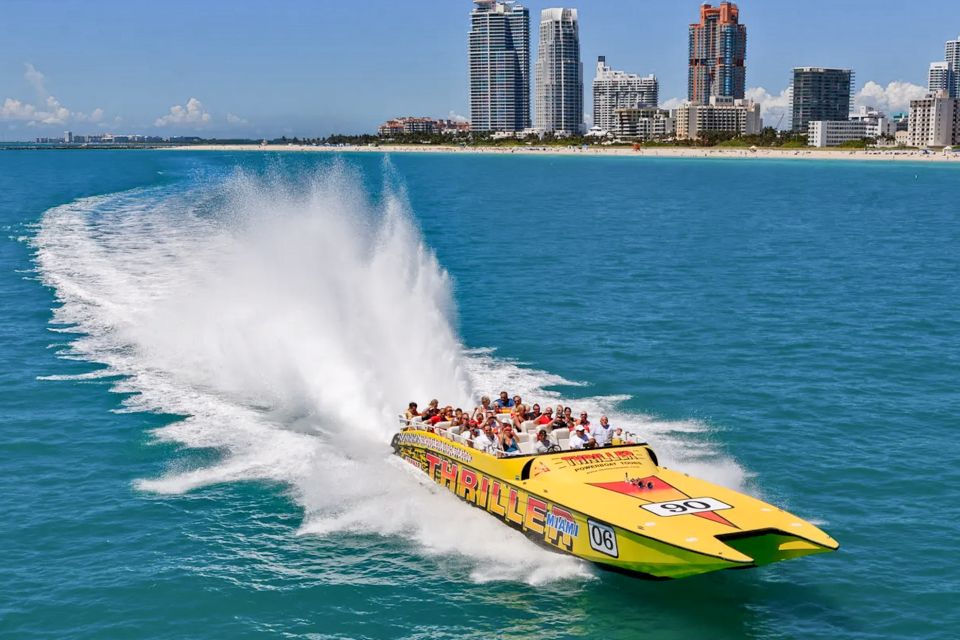 Miami: Sightseeing Speedboat Tour - Star Island and Fisher Island: The Close-Up Millionaire View From Water Level