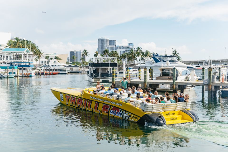 Miami: Sightseeing Speedboat Tour - Comfort, Safety, and Getting Wet: What to Wear on a Power Catamaran