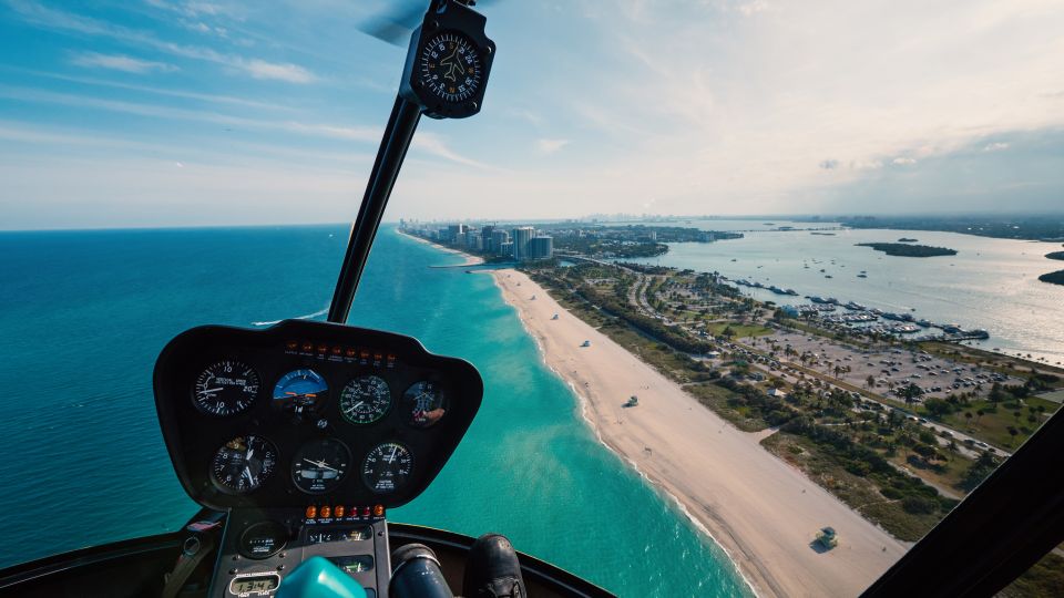 Miami: South Beach, Downtown & Islands Helicopter Tour - Fisher Island + South Beach: The Luxury Look and the Big Photo Stretch