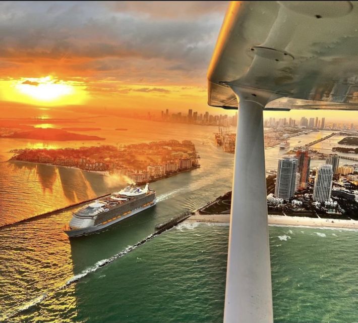 Miami: South Beach Private 50-Minute Private Flight Tour - Small-plane comfort: what to expect in real life