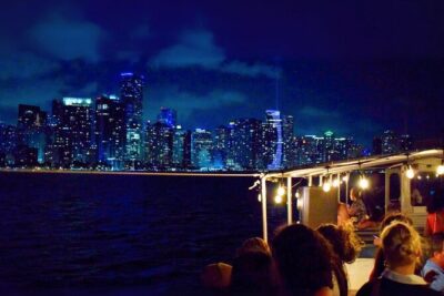 Miami Sunset Champagne Cruise with Skyline Views - The route along Biscayne Bay: South Point and the waterfront stops