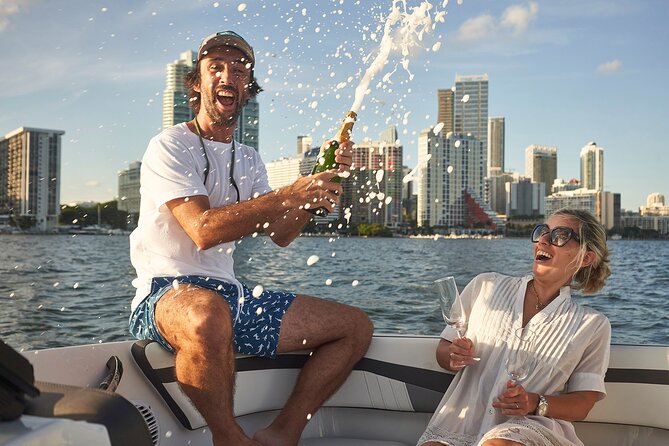 Private Boat Ride in Miami with Experienced Captain and Champagne - Sandbar option: when the goal is rest, not sightseeing