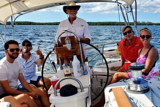 Private Sailing on the Miami Bay - Biscayne Bay - Miami skyline by day and night, without the traffic