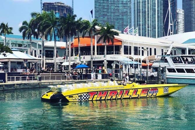 Speedboat Sightseeing Adventure of Miami - Government Cut to the Open Atlantic: The Thrill Segment