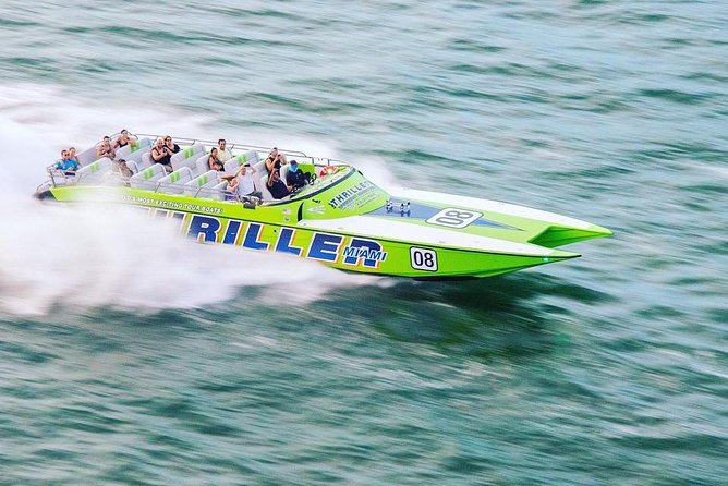 Speedboat Sightseeing Adventure of Miami - Downtown Skyline Panoramas on the Way Back