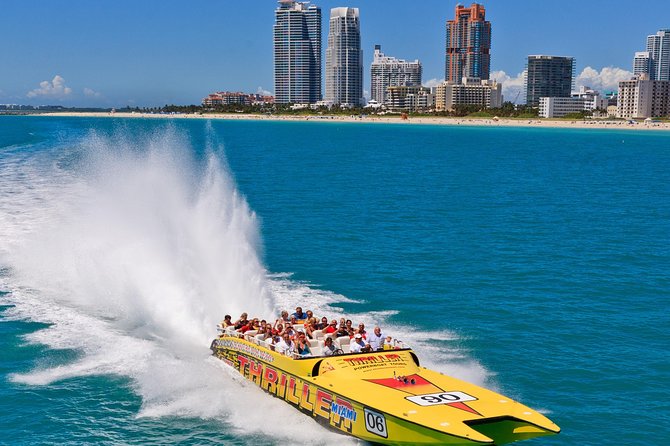 Speedboat Sightseeing Adventure of Miami - Which Boat You Get: Thriller vs Hurricane and Why Sightlines Matter
