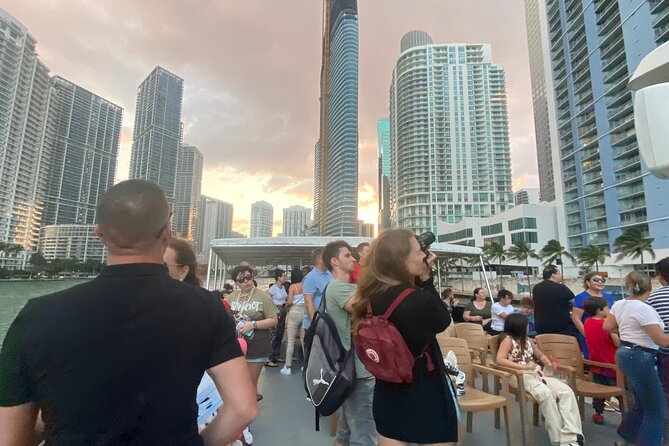 Sunset Cruise of Biscayne Bay Millionaire Homes & Cash Bar - Optional upgrades: pairing with Big Bus Miami or an Everglades airboat